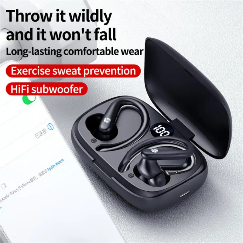 TWS 5.2 Earphones Bluetooth Wireless Sports Headphones LED Digital Display HiFi Stereo Bass Noise Reduction Waterproof Earbuds
TWS 5.2 Earphones Bluetooth Wireless Sports Headphones LED Digital Display HiFi Stereo Bass Noise Reduction Waterproof Earbuds
