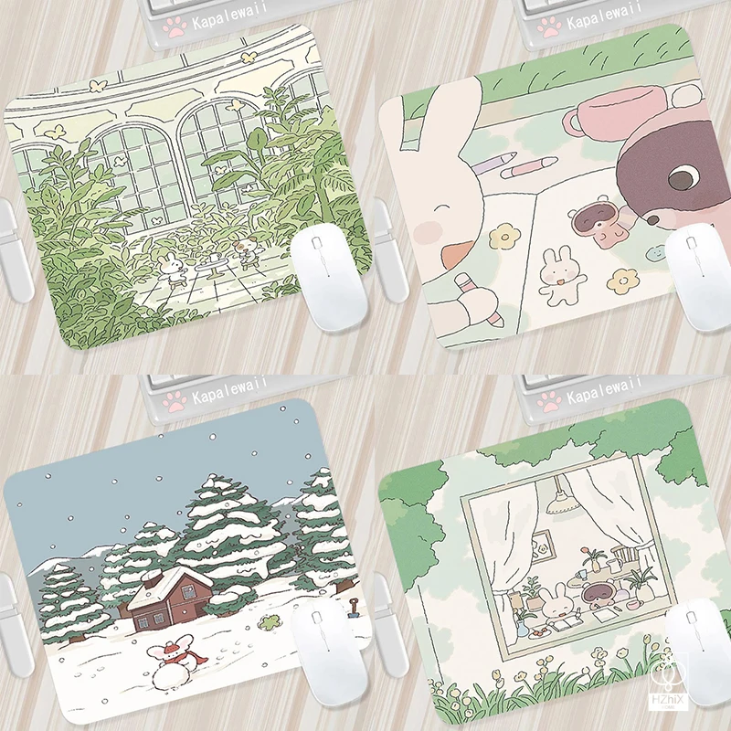 Small Mouse Pads PC Computer Pad Mousepad Cute Kawaii Gaming Accessories Carpet Gamer Anime Cat and Rabbit Table Mat Desk 
Small Mouse Pads PC Computer Pad Mousepad Cute Kawaii Gaming Accessories Carpet Gamer Anime Cat and Rabbit Table Mat Desk