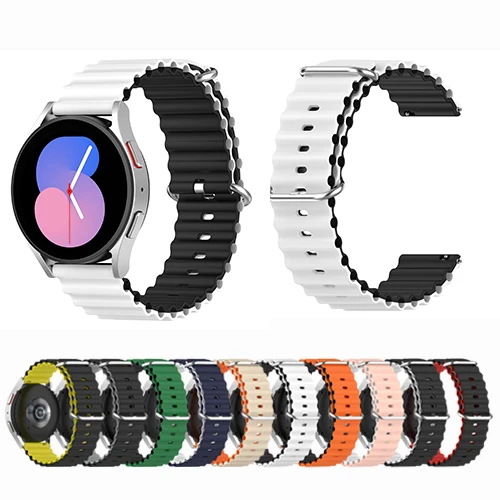 Ремешок силиконовый двухцветный для Samsung Galaxy Watch 3 45 мм/Galaxy Watch 46 мм/Gear S3
Ремешок силиконовый двухцветный для Samsung Galaxy Watch 3 45 мм/Galaxy Watch 46 мм/Gear S3