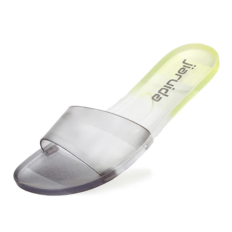 Шлепанцы женские с открытым носком, мягкие сандалии-желе, дышащие, Повседневная Уличная обувь, модные тапочки для покупок, лето
Шлепанцы женские с открытым носком, мягкие сандалии-желе, дышащие, Повседневная Уличная обувь, модные тапочки для покупок, лето