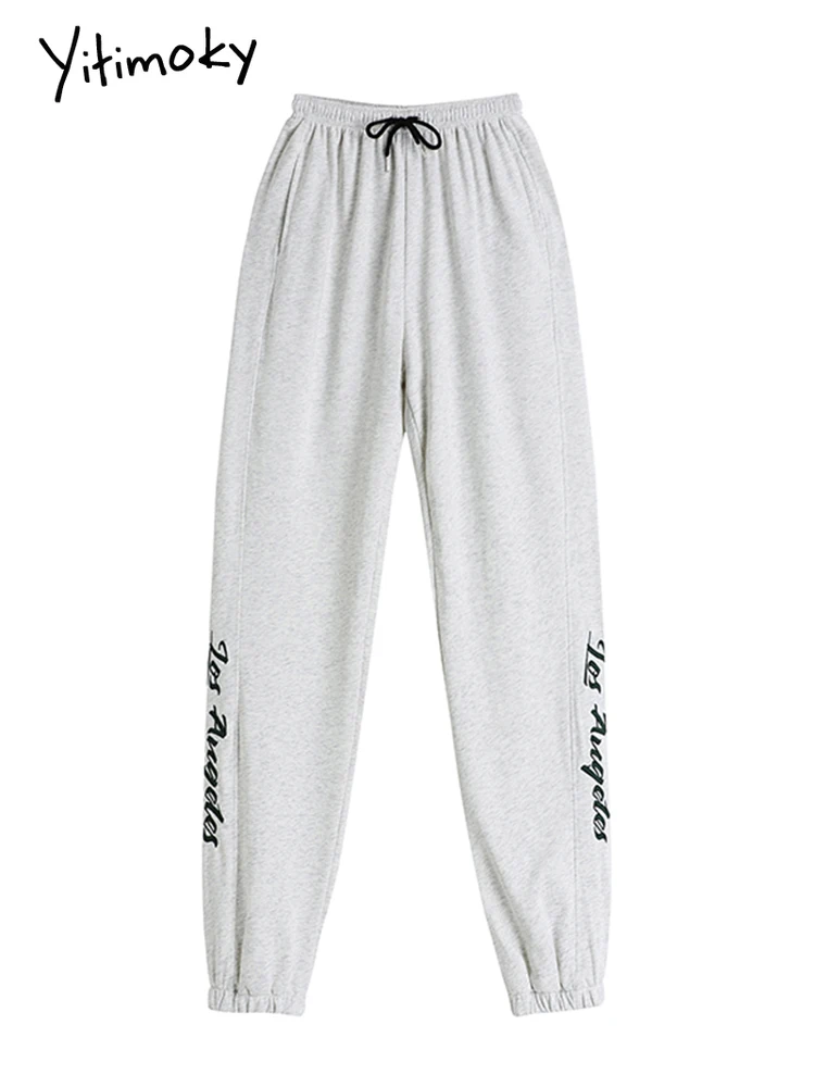 Yitimoky Весна 2022 уличная одежда с вышивкой в стиле хип-хоп винтажные качественные повседневные хлопковые светло-серые женские широкие брюки y2k
Yitimoky Весна 2022 уличная одежда с вышивкой в стиле хип-хоп винтажные качественные повседневные хлопковые светло-серые женские широкие брюки y2k