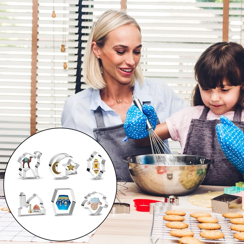 Stainless Steel Biscuit Mold Cookie Cutters Moon Star Biscuit Mold DIY Cake Baking Tools Decor Party Decor
Stainless Steel Biscuit Mold Cookie Cutters Moon Star Biscuit Mold DIY Cake Baking Tools Decor Party Decor