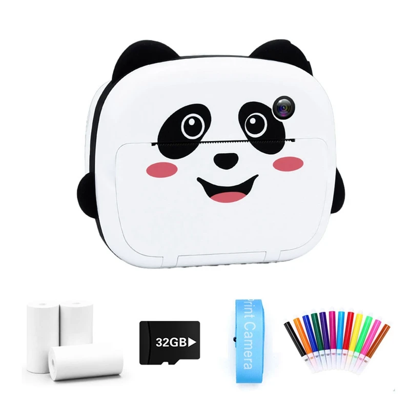 Instant Print Camera Replacement Thermal Printing Photo Camera Kid WIFI Digital Camera Girls Toy Child 1080P HD Video Camera
Instant Print Camera Replacement Thermal Printing Photo Camera Kid WIFI Digital Camera Girls Toy Child 1080P HD Video Camera