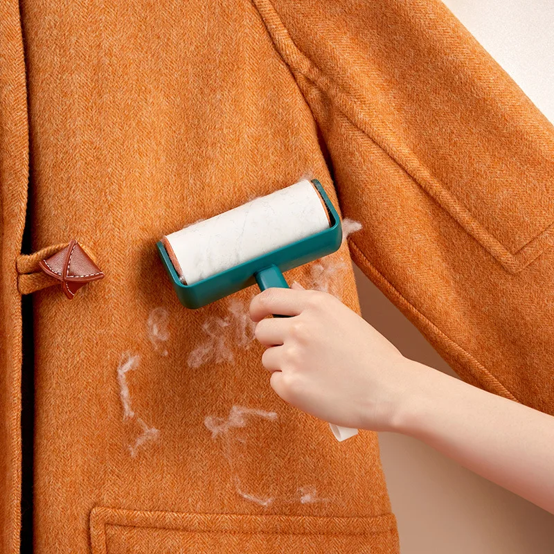 Rectangular Sticky Brush Sticky Paper Roller Dust Paper Replaceable Adhesive Tearable Clothes Lint Brush Hair Remover
Rectangular Sticky Brush Sticky Paper Roller Dust Paper Replaceable Adhesive Tearable Clothes Lint Brush Hair Remover