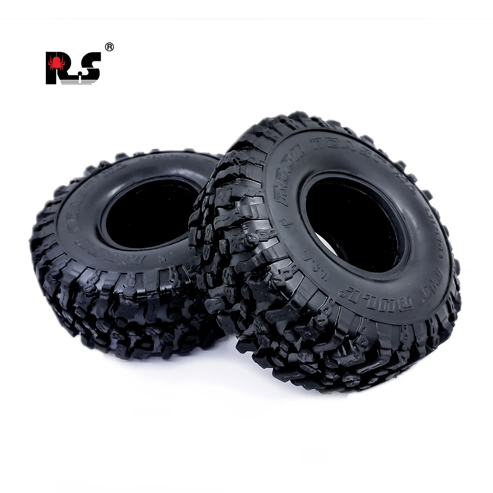4 шт. 110*45 мм 1 9 дюйма резиновые шины для колес 1:10 RC Rock Crawler Axial SCX10 II 90046 AXI03007 Traxxas TRX-4 |