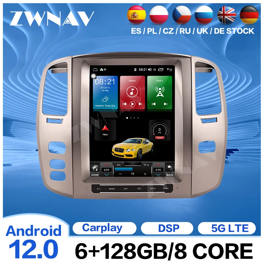 Carplay Radio Video Receiver For Lexus LX470 2002-2007 Tesla 1 Din Android Multimedia Player Auto Touch Screen Stereo Head Unit
Carplay Radio Video Receiver For Lexus LX470 2002-2007 Tesla 1 Din Android Multimedia Player Auto Touch Screen Stereo Head Unit