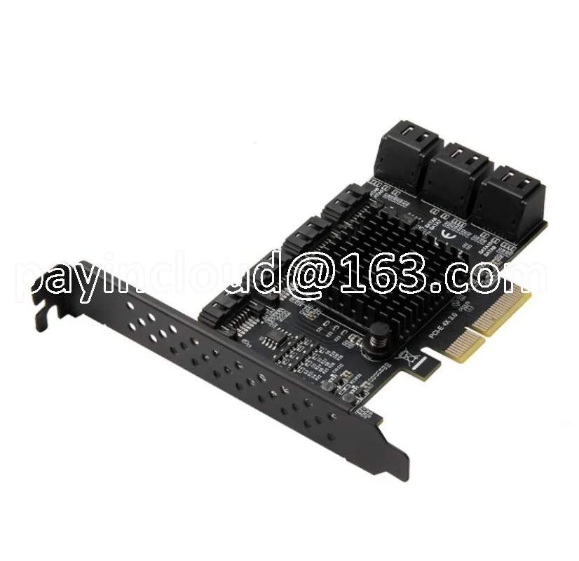 Pcie To 10 Ports Sata 3.0 To PCIe Expansion Card PCI Express SATA Adapter 3 Converter with Heat Sink
Pcie To 10 Ports Sata 3.0 To PCIe Expansion Card PCI Express SATA Adapter 3 Converter with Heat Sink