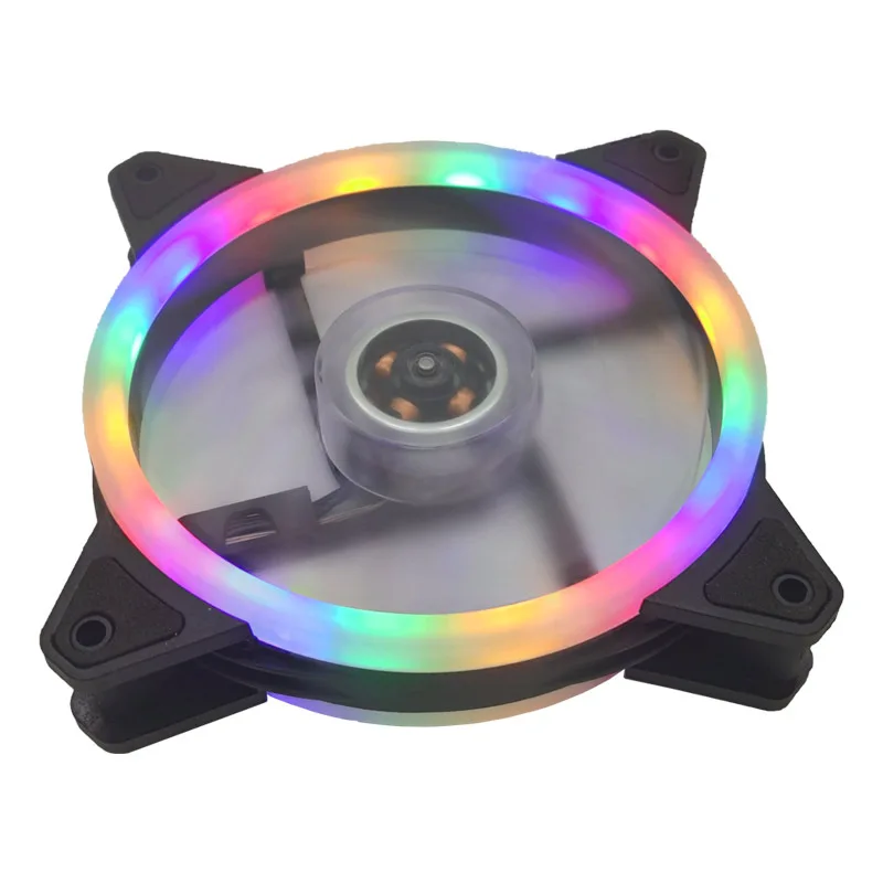 Computer Case Fan 12cm PC Luminous Led Colored Lamp Mute Cool RGB Ultra Silent LED cooling fan Anti-Vibration Rubber
Computer Case Fan 12cm PC Luminous Led Colored Lamp Mute Cool RGB Ultra Silent LED cooling fan Anti-Vibration Rubber
