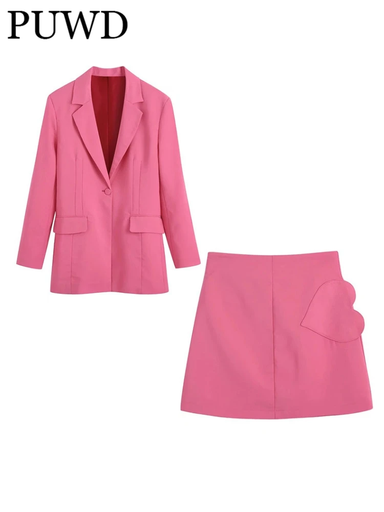 PUWD Women V Neck Solid Color Straight Blazer 2022 Spring Fashion Ladies High Street Sweet Blazer Female Long Sleeve Suit
PUWD Women V Neck Solid Color Straight Blazer 2022 Spring Fashion Ladies High Street Sweet Blazer Female Long Sleeve Suit