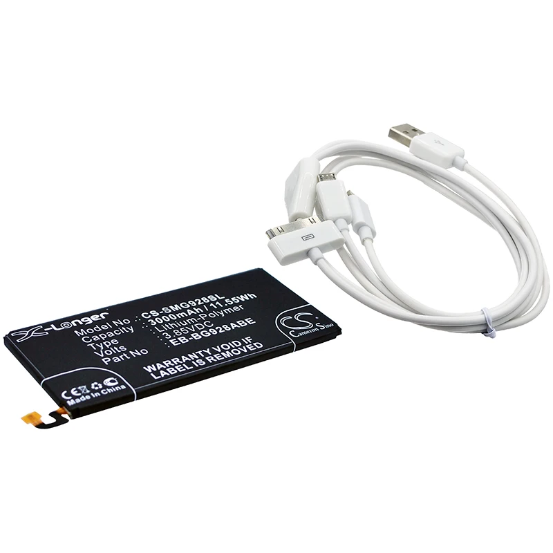 CS battery for Samsung Galaxy S6 edge Dual Sim,Galaxy S6 Edge Plus,S6 Edge+,SM-G9287,SM-G9287C,SM-G928A,SM-G928F
CS battery for Samsung Galaxy S6 edge Dual Sim,Galaxy S6 Edge Plus,S6 Edge+,SM-G9287,SM-G9287C,SM-G928A,SM-G928F