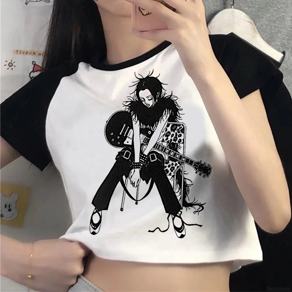 Nana korean fashion hippie vintage crop top Female fairycore fairy grunge 2000s gothic clothing tee
Nana korean fashion hippie vintage crop top Female fairycore fairy grunge 2000s gothic clothing tee