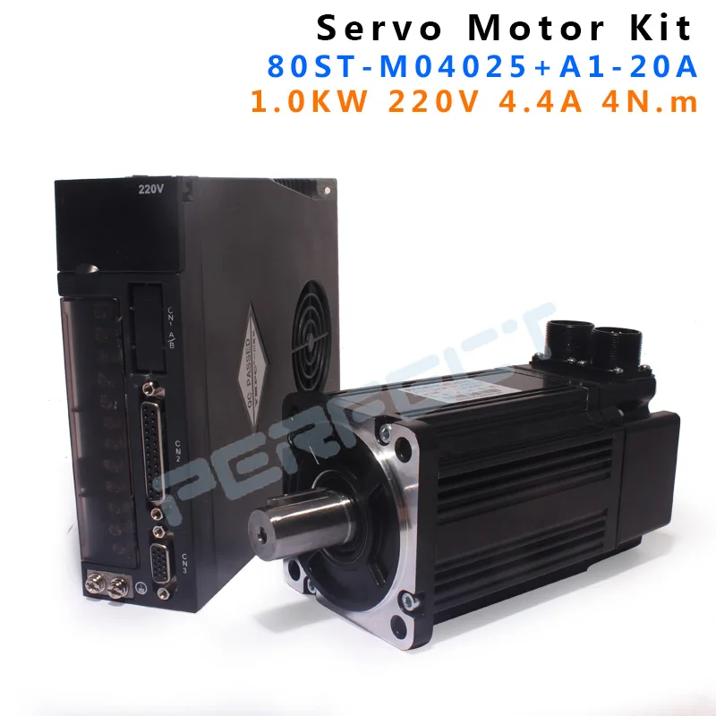 80ST-M04025 220V 1000W AC Servo Motor 4N.m 2500RPM 1KW Single-Phase AC Permanent Magnet Matched Drive A1-20A Wholesale
80ST-M04025 220V 1000W AC Servo Motor 4N.m 2500RPM 1KW Single-Phase AC Permanent Magnet Matched Drive A1-20A Wholesale