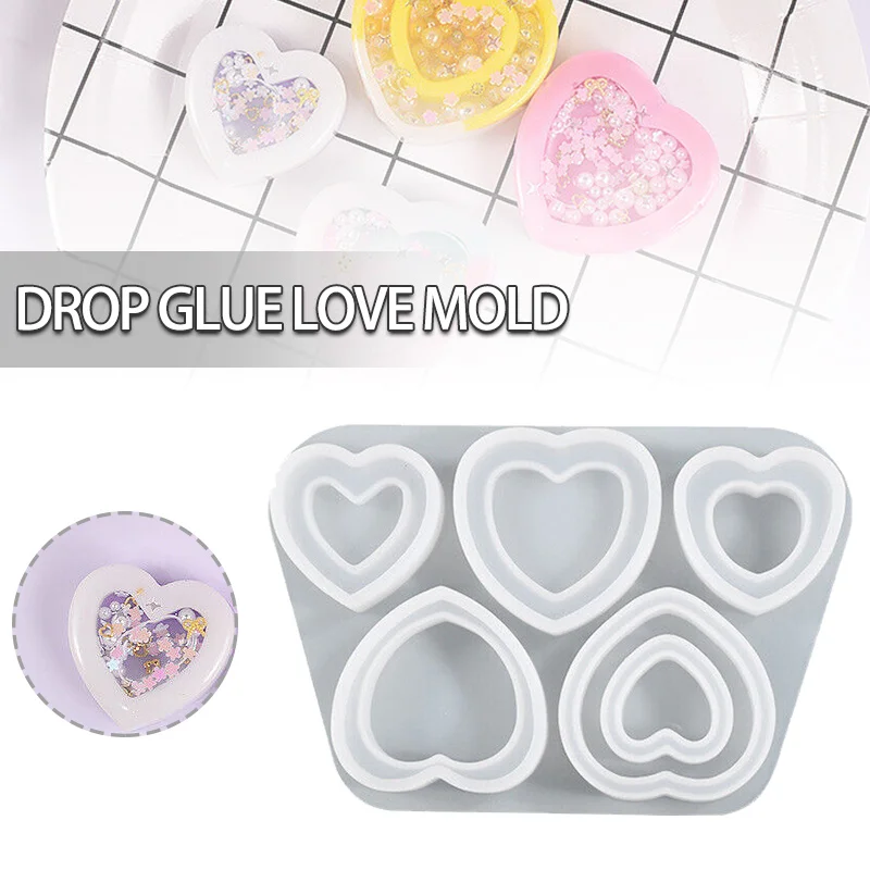 Форма для брелока из эпоксидной смолы, силиконовая подвеска с сыпучим песком в форме сердца, форма для рукоделия «сделай сам», инструменты для рукоделия, украшение для дома
Форма для брелока из эпоксидной смолы, силиконовая подвеска с сыпучим песком в форме сердца, форма для рукоделия «сделай сам», инструменты для рукоделия, украшение для дома