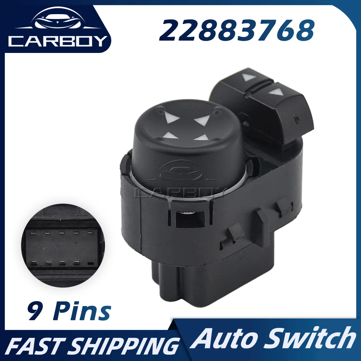 22883768 15261340 1526134 Rearview Mirror Master Adjustment Switch For Chevrolet Silverado GMC Sierra 1500 2500HD 3500HD 2007-14
22883768 15261340 1526134 Rearview Mirror Master Adjustment Switch For Chevrolet Silverado GMC Sierra 1500 2500HD 3500HD 2007-14