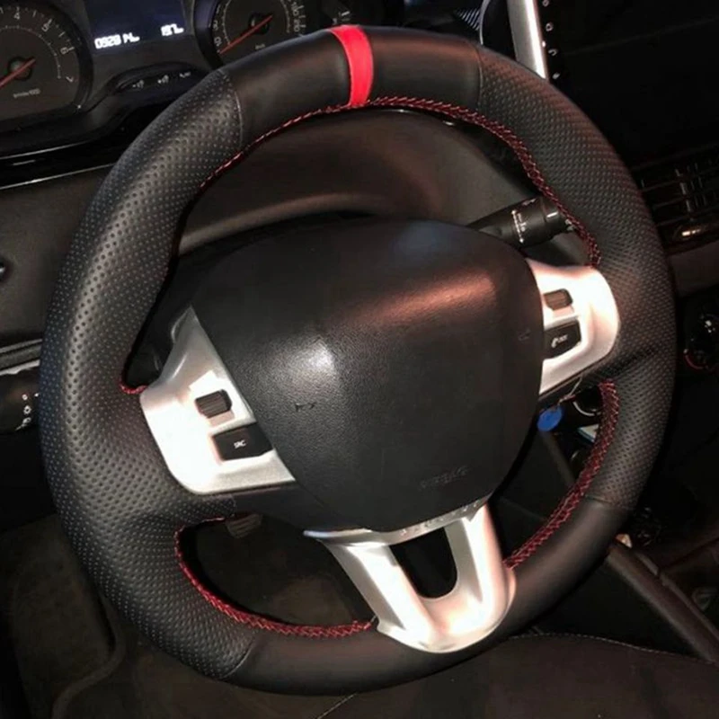 Non-Slip Soft Genuine Leather Braid Car Steering Wheel Cover For Peugeot 208 Peugeot 2008 Car Accessories Auto Interior
Non-Slip Soft Genuine Leather Braid Car Steering Wheel Cover For Peugeot 208 Peugeot 2008 Car Accessories Auto Interior