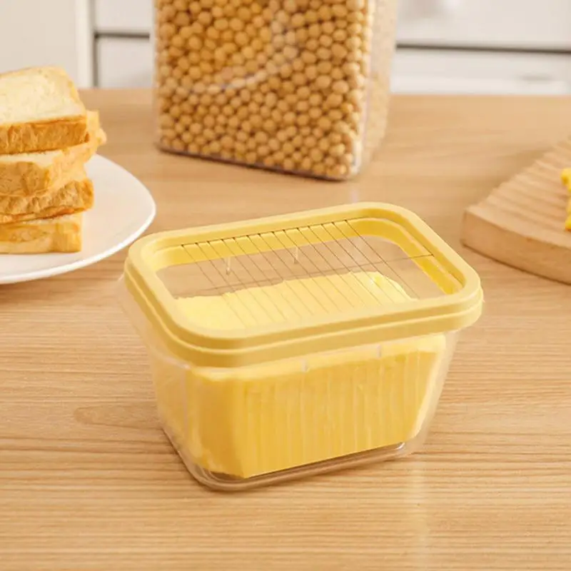 Butter Cheese Storage Box With Lid Butter Dish Container With Slicer For Kitchen Use Plastic Container For Butter Storage
Butter Cheese Storage Box With Lid Butter Dish Container With Slicer For Kitchen Use Plastic Container For Butter Storage