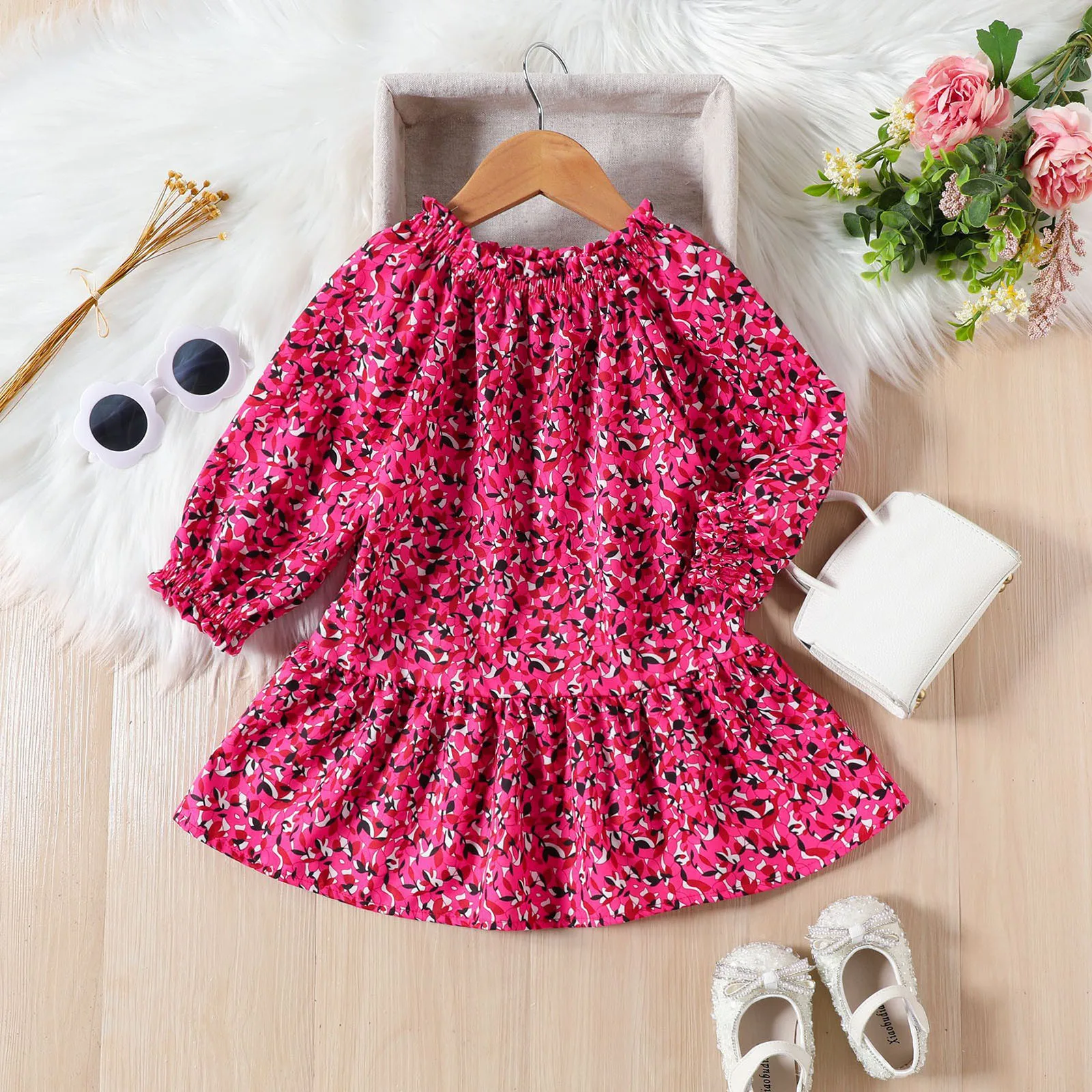 Flower Girls Dress 2023 New Autumn Cute Floral Prints Long Sleeve Toddler Princess Dress Infant Baby Korean Fashion Kids Clothes
Flower Girls Dress 2023 New Autumn Cute Floral Prints Long Sleeve Toddler Princess Dress Infant Baby Korean Fashion Kids Clothes