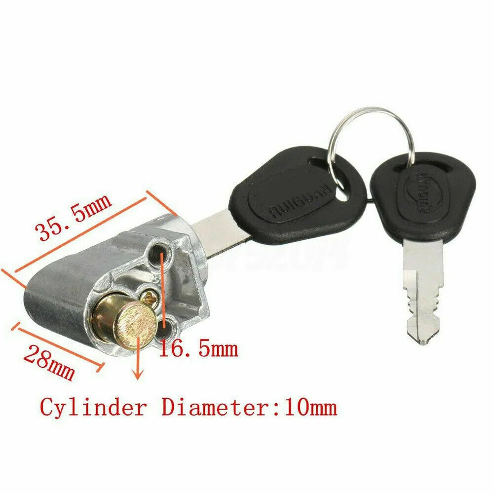 Motorcycle Electric Scooter Battery Lock Electric Vehicle Battery Box Lock + 2pc Key Battery Safety Pack Box Lock For Motorcycle
Motorcycle Electric Scooter Battery Lock Electric Vehicle Battery Box Lock + 2pc Key Battery Safety Pack Box Lock For Motorcycle