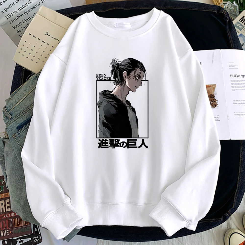 Толстовки с Аниме Манга из атаки на титанов, повседневные мужские пуловеры с круглым вырезом, весенние толстовки 2022 для мужчин и женщин, мод... 
Толстовки с Аниме Манга из атаки на титанов, повседневные мужские пуловеры с круглым вырезом, весенние толстовки 2022 для мужчин и женщин, мод...