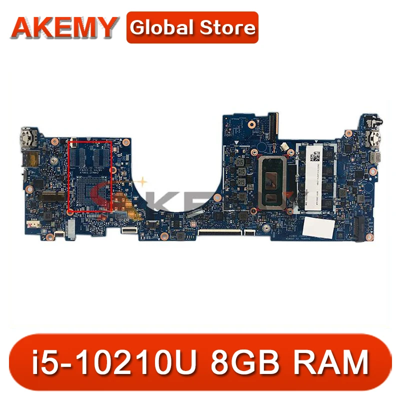 Motherboard For HP ENVY 13-AQ Laptop Motherboard SPS-MB UMA i5-10210U 8GB WIN Part Number: L63123-601 Working
Motherboard For HP ENVY 13-AQ Laptop Motherboard SPS-MB UMA i5-10210U 8GB WIN Part Number: L63123-601 Working