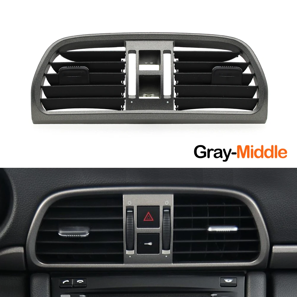 Автомобильная левая и правая центральная вентиляционная решетка кондиционера переменного тока, накладка на панель для Porsche 911 Carrera Targa GT2 GT3 997 2004-2012
Автомобильная левая и правая центральная вентиляционная решетка кондиционера переменного тока, накладка на панель для Porsche 911 Carrera Targa GT2 GT3 997 2004-2012