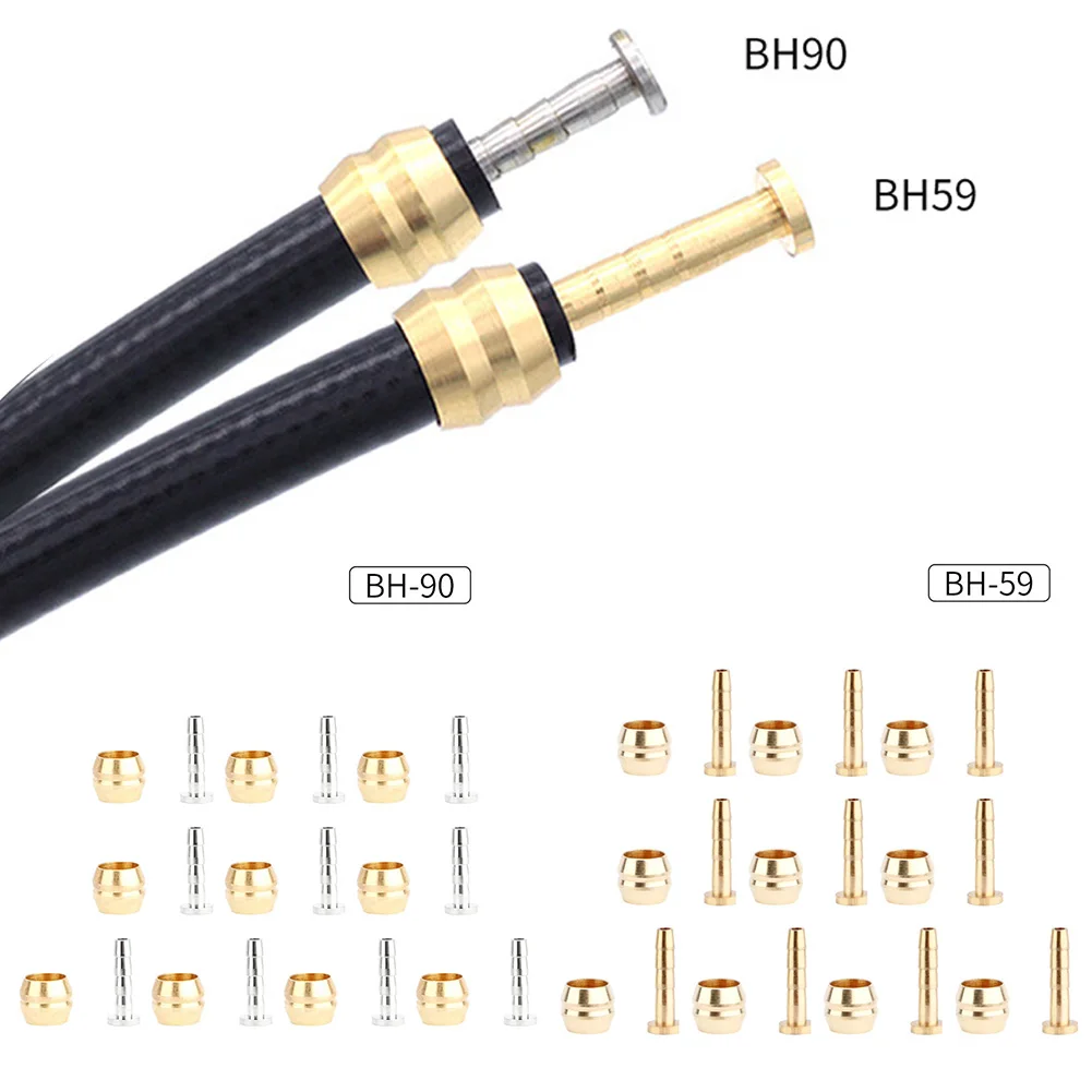 BH59/BH90 Copper Brake Hose Sets Copper Stainless Steel Golden Silver Mountain Bike Accessories For Various Bike Models
BH59/BH90 Copper Brake Hose Sets Copper Stainless Steel Golden Silver Mountain Bike Accessories For Various Bike Models