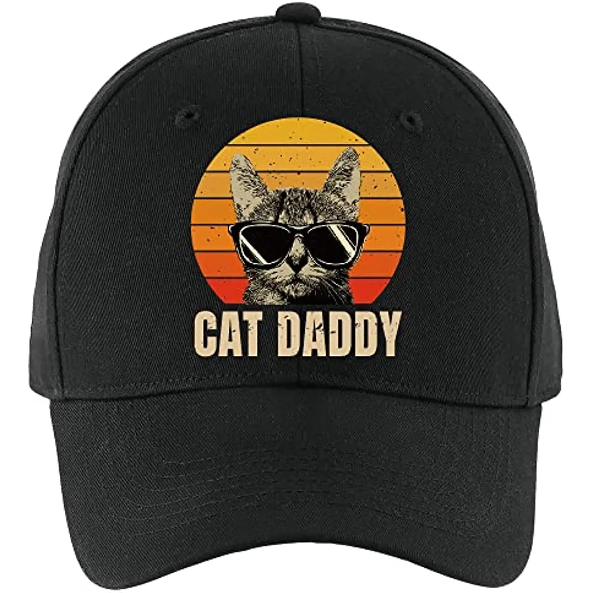 Cat Daddy Fun Baseball Cap Vintage Adjustable Cotton Man Woman Cat Lovers Anniversary Birthday Gifts for Cat Dad Cat Mom Black
Cat Daddy Fun Baseball Cap Vintage Adjustable Cotton Man Woman Cat Lovers Anniversary Birthday Gifts for Cat Dad Cat Mom Black