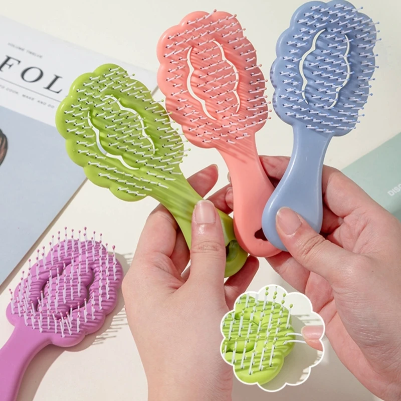 Scalp Massage Comb Hairbrush Bristle Nylon Women Wet Dry Curly Detangle Hair Brush Salon Hairdressing Styling Tool
Scalp Massage Comb Hairbrush Bristle Nylon Women Wet Dry Curly Detangle Hair Brush Salon Hairdressing Styling Tool