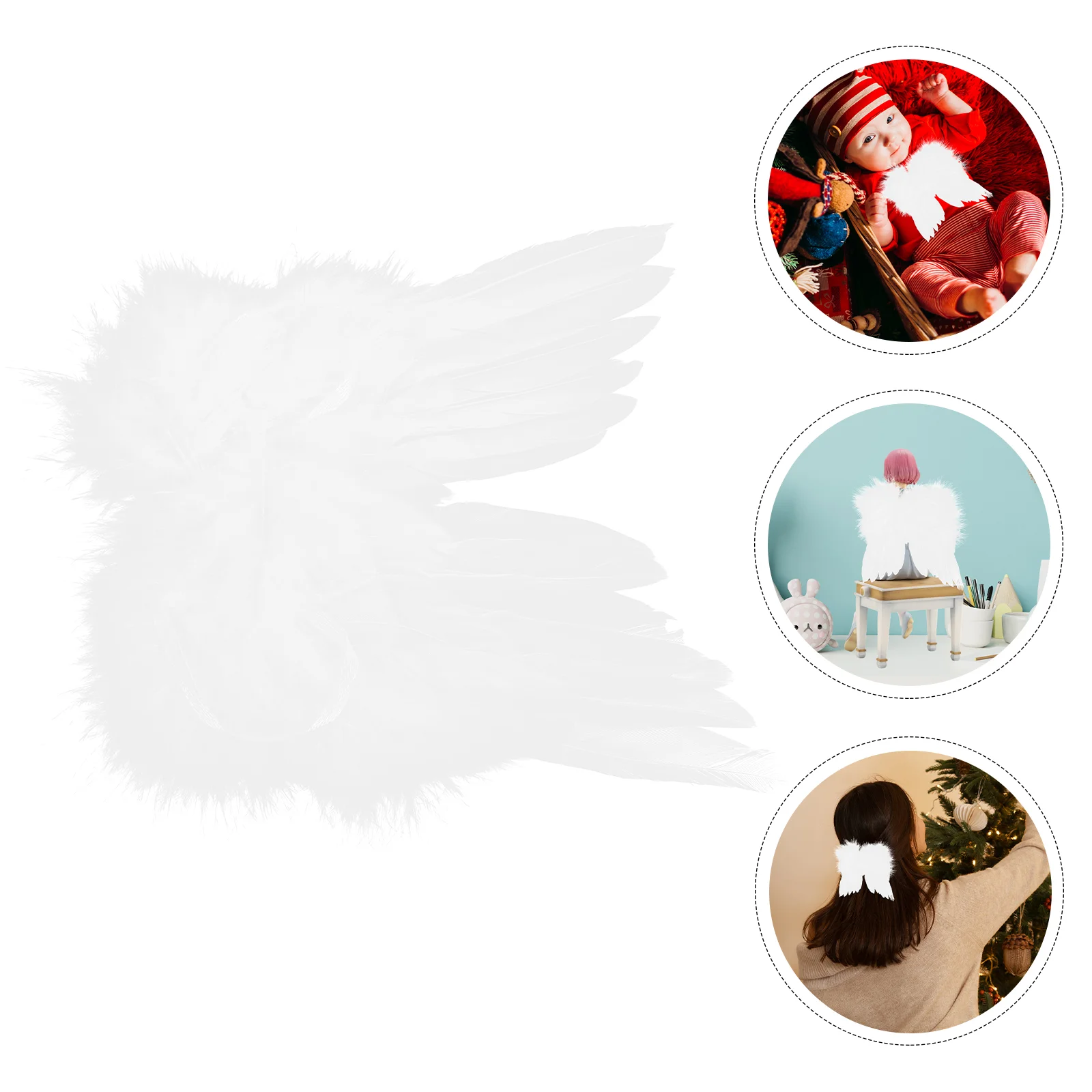 Декоративные крылья ангела белые резиновые для кукол
Декоративные крылья ангела белые резиновые для кукол