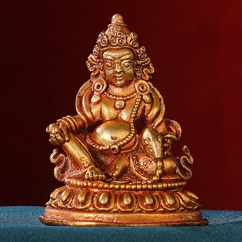 6.5cm Yellow Jambhala Guanyin Exquisite Copper Retro Carving Tranic Home Putting Decorate Bodhisattva Figurine
6.5cm Yellow Jambhala Guanyin Exquisite Copper Retro Carving Tranic Home Putting Decorate Bodhisattva Figurine