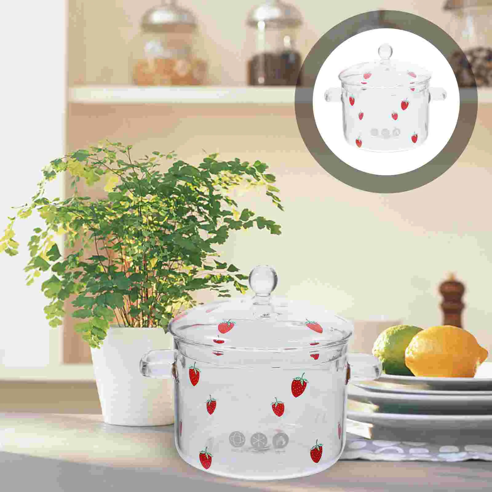 Pot Stew Cooking Cookware Kitchen Noodle Instant Ramen Borosilicate Nonstick Bowl Lid Warmer Butter Clear Stovetop Resistant
Pot Stew Cooking Cookware Kitchen Noodle Instant Ramen Borosilicate Nonstick Bowl Lid Warmer Butter Clear Stovetop Resistant
