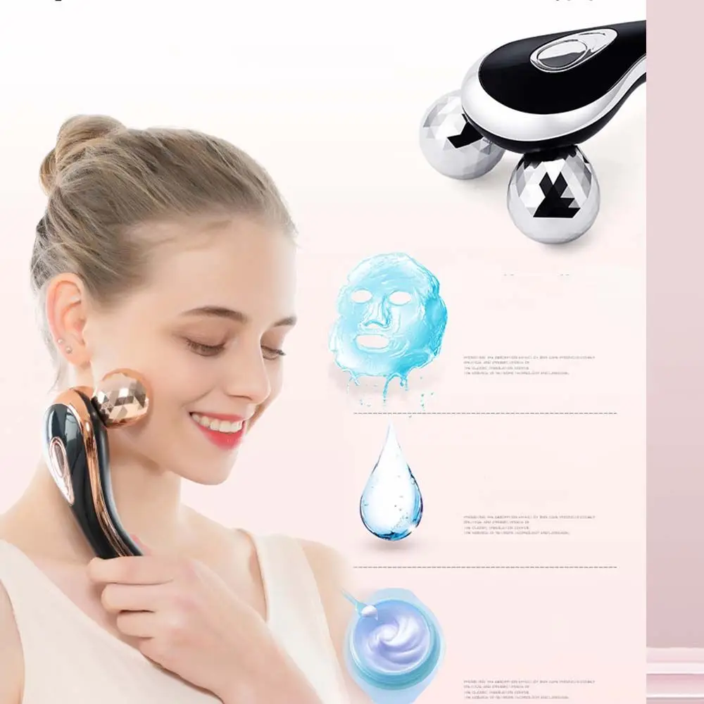 3D Roller Massager Face Slimming Body Sculpting Relax Lifting Wrinkle Removal Beauty Massager Facial Massage Relaxation Tool
3D Roller Massager Face Slimming Body Sculpting Relax Lifting Wrinkle Removal Beauty Massager Facial Massage Relaxation Tool