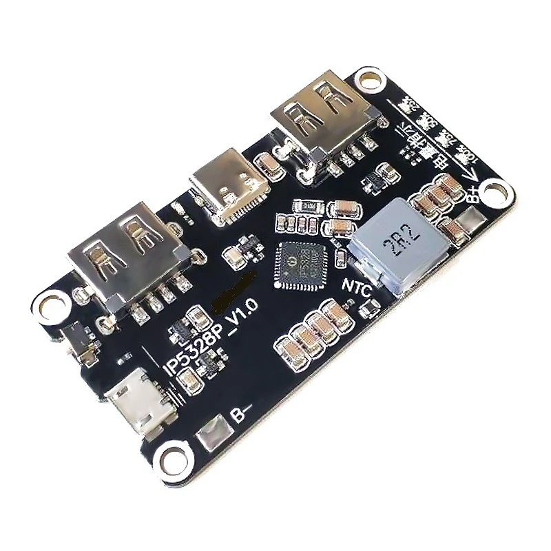 IP5328P Charging Po Bidirectional Fast Charge Switch Module of the Mobile Motherboard Power Type-C 3.7V Boost 5V9V12V
IP5328P Charging Po Bidirectional Fast Charge Switch Module of the Mobile Motherboard Power Type-C 3.7V Boost 5V9V12V