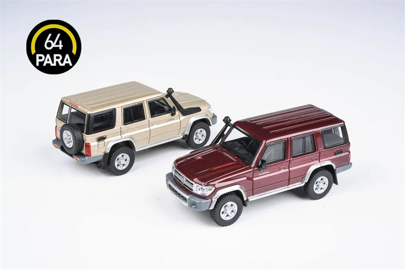 Toyota 2007 Land Cruiser 76, модель автомобиля из красного золота, 1:64, в винтажном стиле
Toyota 2007 Land Cruiser 76, модель автомобиля из красного золота, 1:64, в винтажном стиле