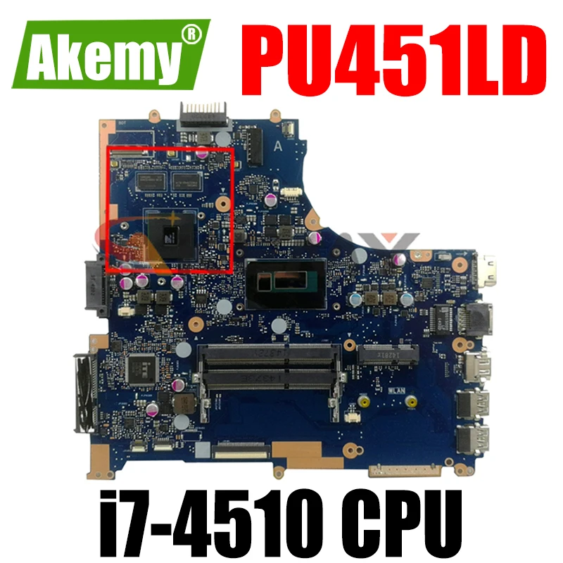 PU451LD With i7-4510 CPU Mainboard REV 2.0 For ASUS PRO451L PU451L PU451LD Laptop Motherboard Tested Well Free Shipping
PU451LD With i7-4510 CPU Mainboard REV 2.0 For ASUS PRO451L PU451L PU451LD Laptop Motherboard Tested Well Free Shipping