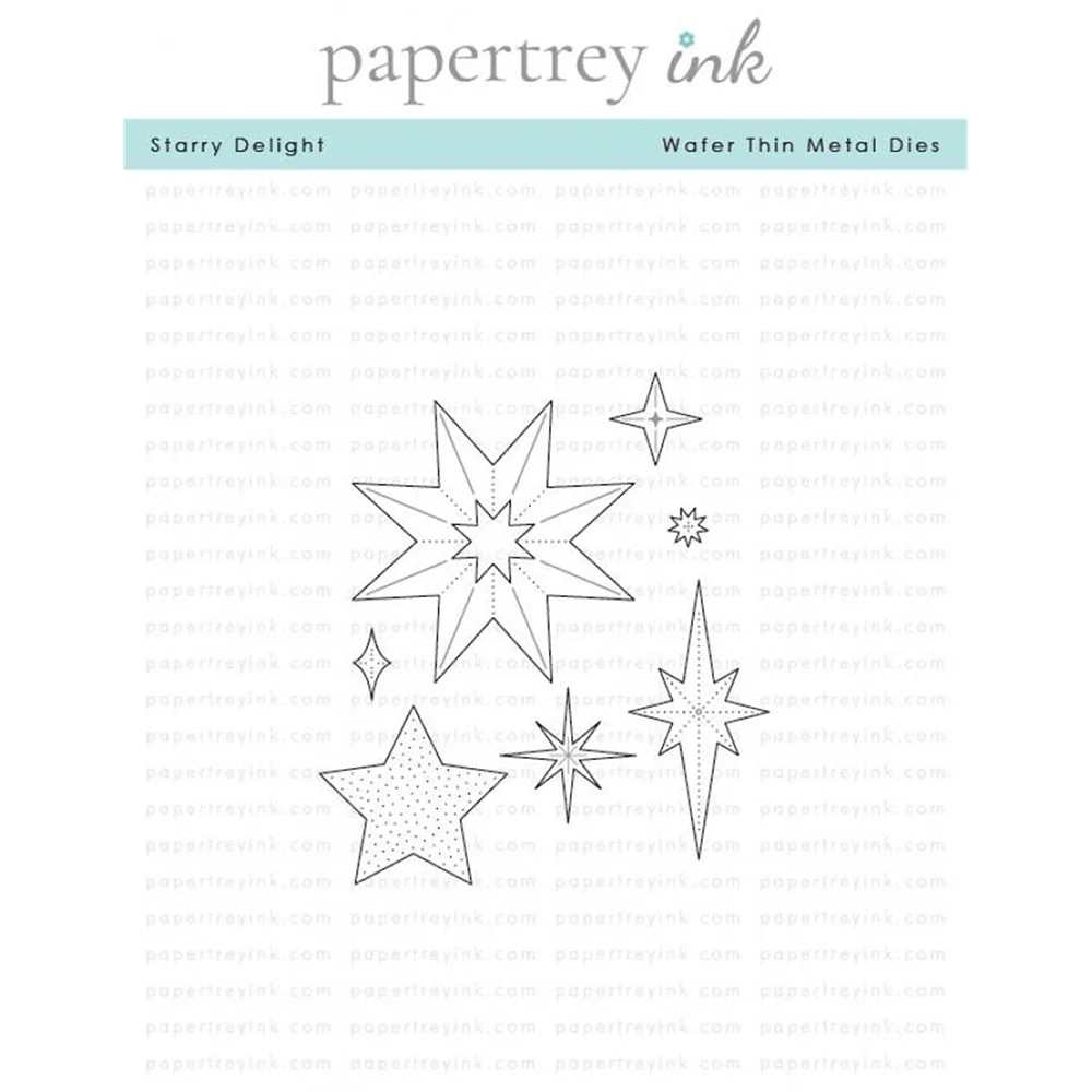 

Starry Delight Die Metal Craft Cutting Dies Diy Scrapbook Paper Diary Decoration Card Handmade Embossing New Product for 2023