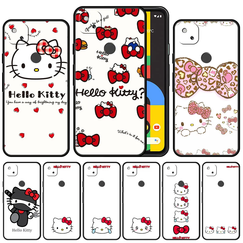 Case Cover for Google Pixel 5a 4a 3 4 XL 5 6 Pro 4G 5G Soft Phone Official Capa Fashion Protection TPU Hello Kitty Lovely
Case Cover for Google Pixel 5a 4a 3 4 XL 5 6 Pro 4G 5G Soft Phone Official Capa Fashion Protection TPU Hello Kitty Lovely