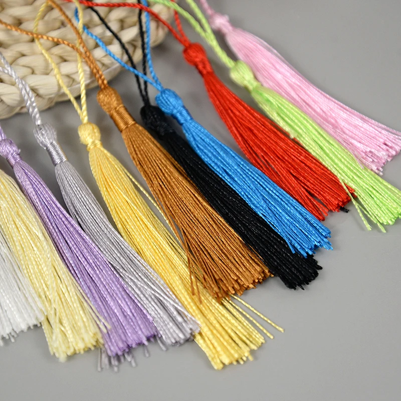 100pcs Color Cotton Silk Tassel Cords For Earring Charm DIY Craft Tassels Fringe Pendant Jewelry Making Bookmark Accessories
100pcs Color Cotton Silk Tassel Cords For Earring Charm DIY Craft Tassels Fringe Pendant Jewelry Making Bookmark Accessories