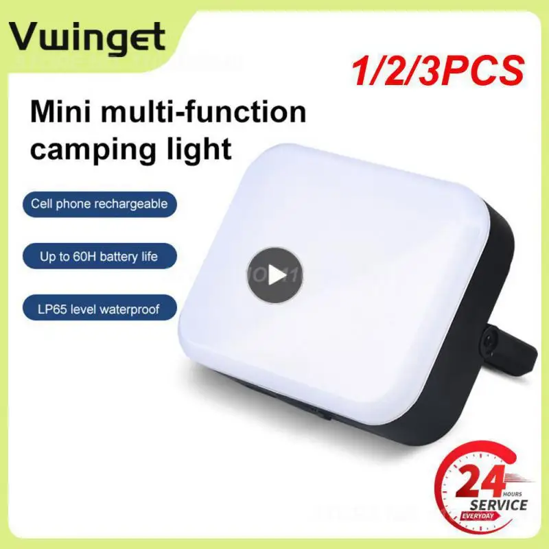 1/2/3PCS Portable Rechargeable Lantern LED Camping Light Camp Lamp Outdoor Magnetic Work Light Hanging Emergency Tent Bulb With
1/2/3PCS Portable Rechargeable Lantern LED Camping Light Camp Lamp Outdoor Magnetic Work Light Hanging Emergency Tent Bulb With