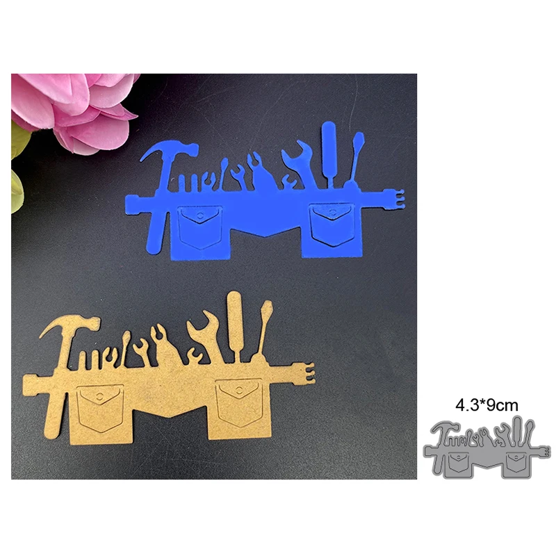 

Tool Kit Waist Bag 2022 New Arrivals Cutting Dies Metal Scrapbooking Decoration Embossed Photo Album Card Handicrafts