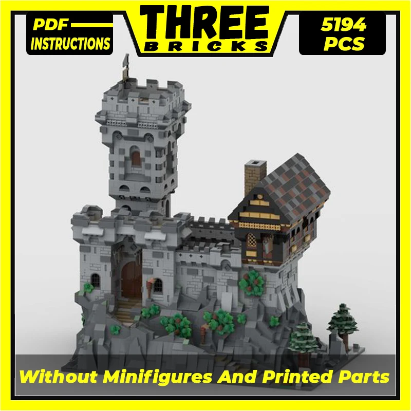 Конструктор Moc, модель крепости, средневековый скальный замок, технические кирпичи, сборка «сделай сам», строительные игрушки для детей, праздничные подарки
Конструктор Moc, модель крепости, средневековый скальный замок, технические кирпичи, сборка «сделай сам», строительные игрушки для детей, праздничные подарки