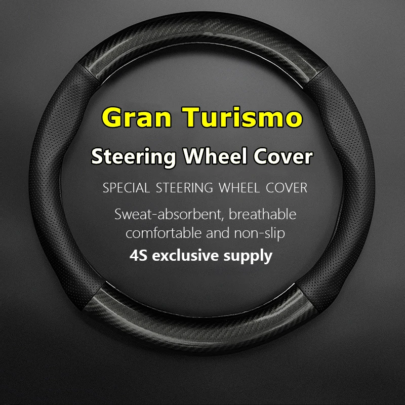 Car PUleather For Maserati Gran Turismo Steering Wheel Cover Genuine Leather Carbon Fiber Fit 3.0T Modena Trofeo 2023
Car PUleather For Maserati Gran Turismo Steering Wheel Cover Genuine Leather Carbon Fiber Fit 3.0T Modena Trofeo 2023
