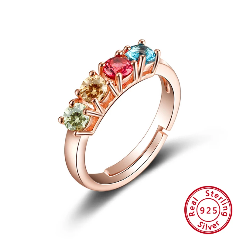 New Fashion Adjuestable Size Luxury Classical Rose Gold Gem Rings Silver 925 for Women Charm Fine Jewelry Gifts
New Fashion Adjuestable Size Luxury Classical Rose Gold Gem Rings Silver 925 for Women Charm Fine Jewelry Gifts