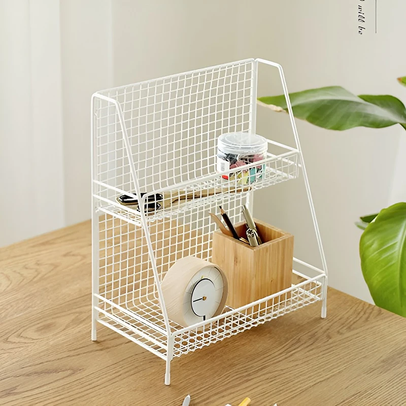 Iron Wire Storage Basket Kitchen Storage Rack Makeup Shelves Metal Spice Seasoning Holder Bathroom Shelf Desktop Organizer Rack
Iron Wire Storage Basket Kitchen Storage Rack Makeup Shelves Metal Spice Seasoning Holder Bathroom Shelf Desktop Organizer Rack