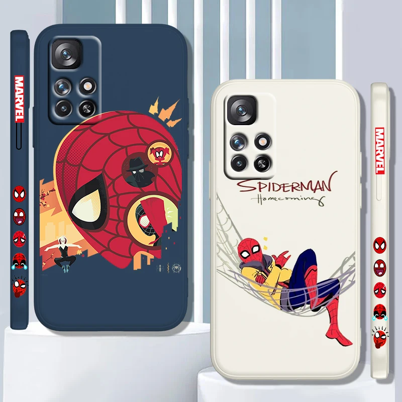 Marvel Heros Spiderman Phone Case For Xiaomi Redmi 10 10X 9 9A 9T 9AT 8 8A 7 K50 Gaming Pro 4G 5G Liquid Left Rope Cover Fundas
Marvel Heros Spiderman Phone Case For Xiaomi Redmi 10 10X 9 9A 9T 9AT 8 8A 7 K50 Gaming Pro 4G 5G Liquid Left Rope Cover Fundas