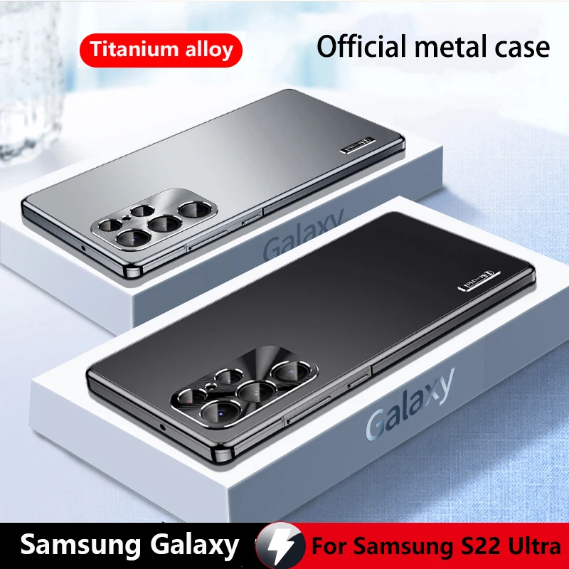 Luxury Metal Magnetic Shell For Samsung Galaxy S22 Ultra 5G Case Lens Protection Ultra-thin Alloy Cover For Samsung S22 Ultra
Luxury Metal Magnetic Shell For Samsung Galaxy S22 Ultra 5G Case Lens Protection Ultra-thin Alloy Cover For Samsung S22 Ultra