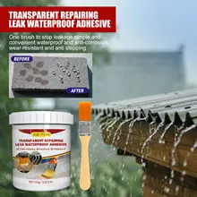 Home improvement waterproof glue 100g/200g refurbished bright leak-proof paint transparent trapping bathroom anti-penetration
