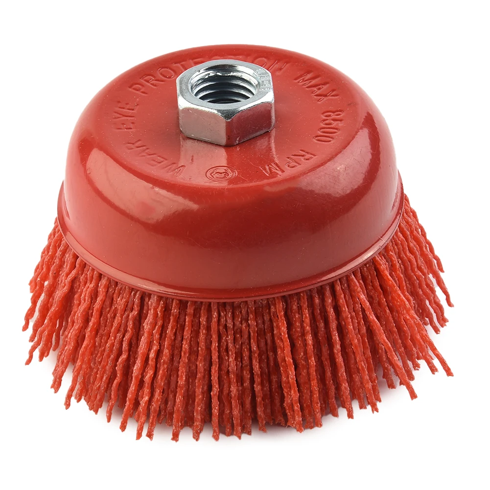 4In M14*2 Nylon Bristle Cup Brush Abrasive Wheel Angle Grinder For Metal Wood Tile Stone Cement Rotary Tool
4In M14*2 Nylon Bristle Cup Brush Abrasive Wheel Angle Grinder For Metal Wood Tile Stone Cement Rotary Tool
