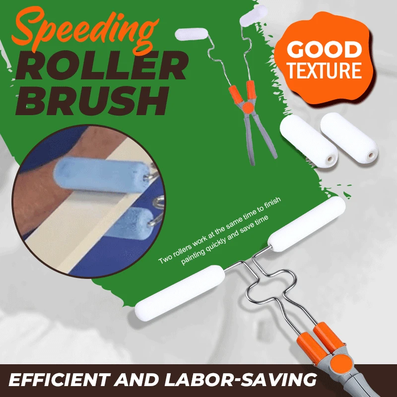 Paint Rollers Double Dual Paint Roller Adjustable Paint Brush Wall Fencing Corners Furniture Pipe with 4 Sponges Paint Supplies
Paint Rollers Double Dual Paint Roller Adjustable Paint Brush Wall Fencing Corners Furniture Pipe with 4 Sponges Paint Supplies
