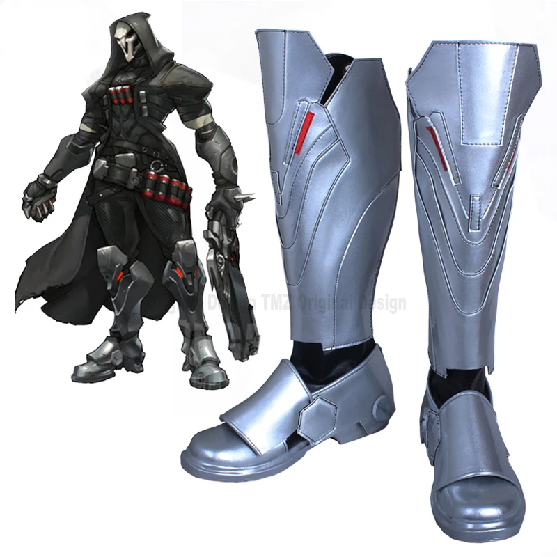 Обувь для косплея OW Reaper, ботинки для Хэллоуина, Карнавальная вечеринка, косплей костюм, аксессуары для косплея
Обувь для косплея OW Reaper, ботинки для Хэллоуина, Карнавальная вечеринка, косплей костюм, аксессуары для косплея